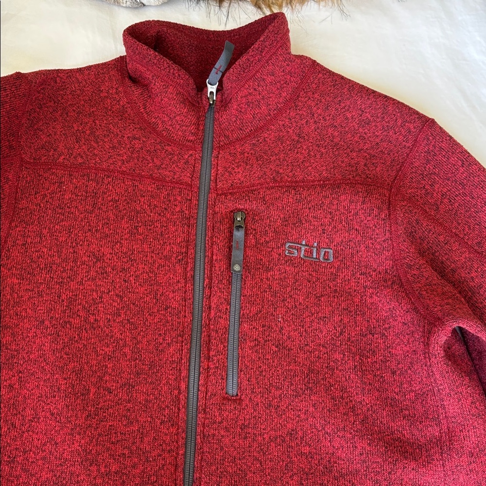 Stio Men’s Red Textured Jacket Size Large Full-Zip

Come from smoke/pet free - Picture 6 of 6